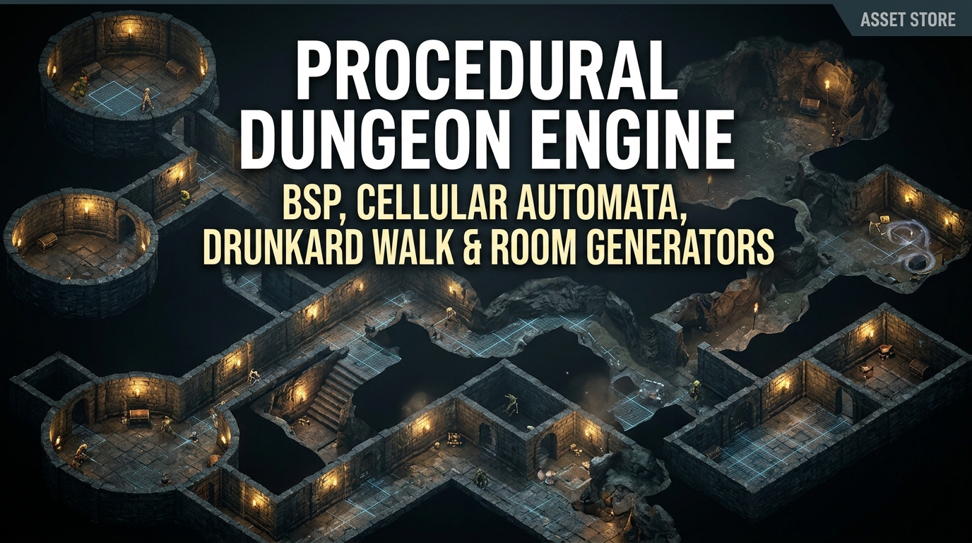 Procedural Dungeon Engine by Jason Coleman