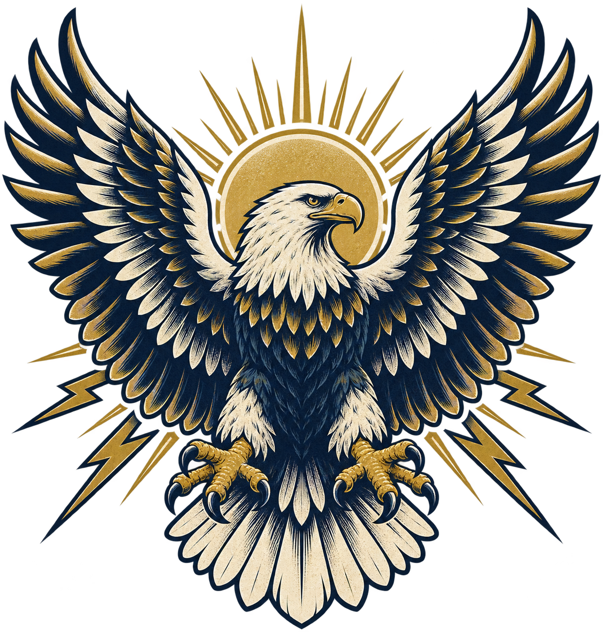 Winged Freedom - Men's Graphic T-Shirt