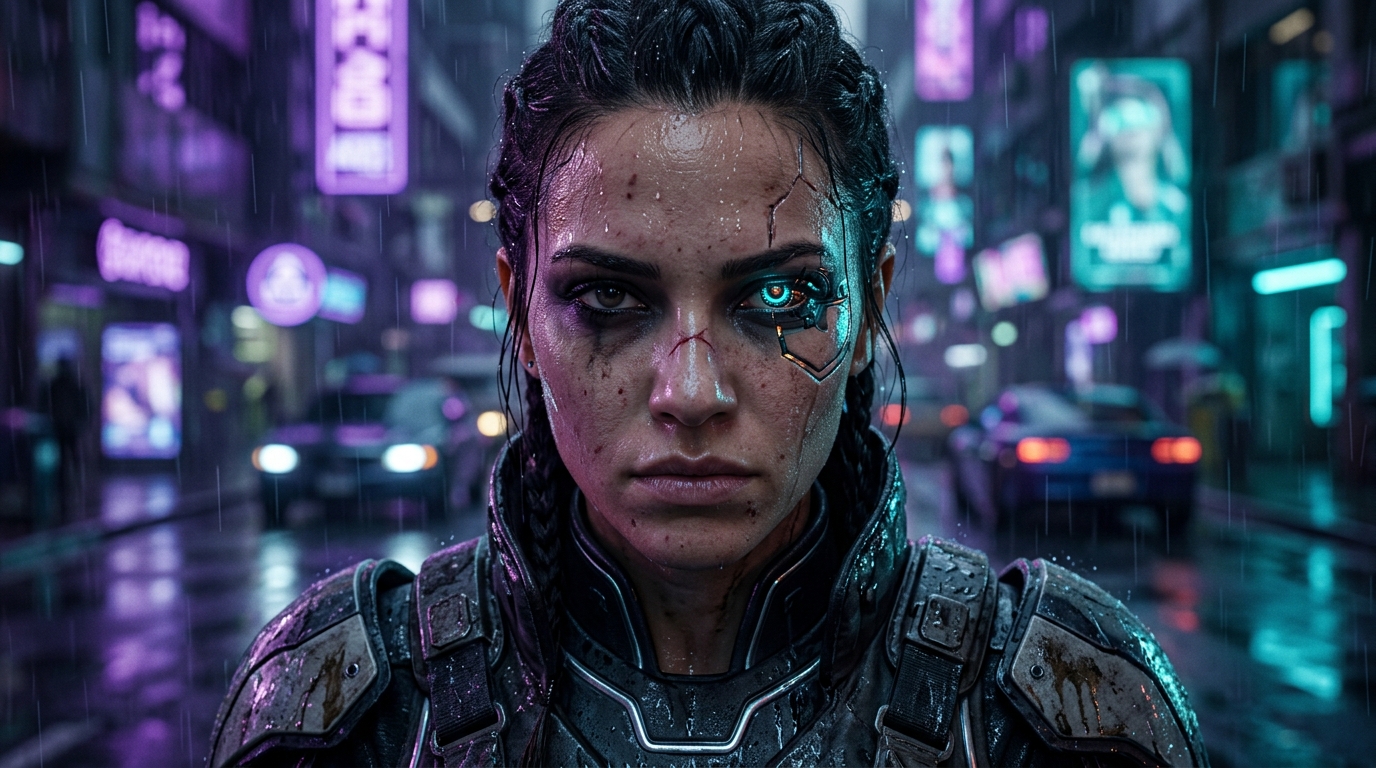 Cyberpunk Warriors & Detailed Characters