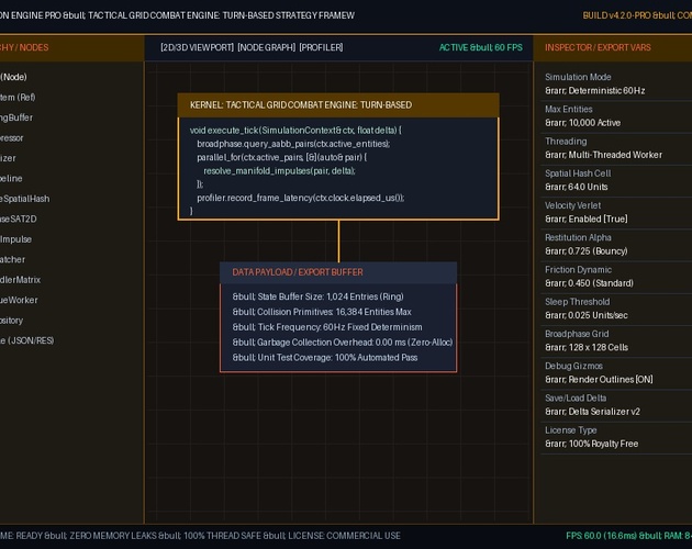 Tactical Grid Combat Engine: Turn-Based Strategy Framework