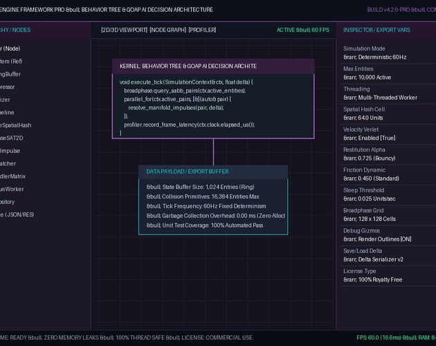Behavior Tree & GOAP AI Decision Architecture