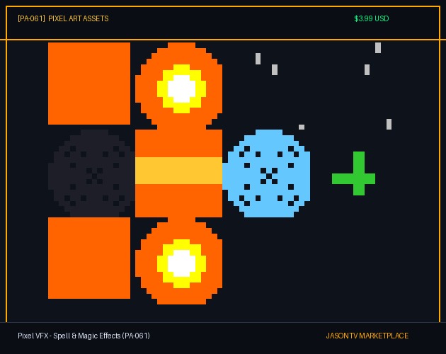 Pixel VFX - Spell & Magic Effects (PA-061)