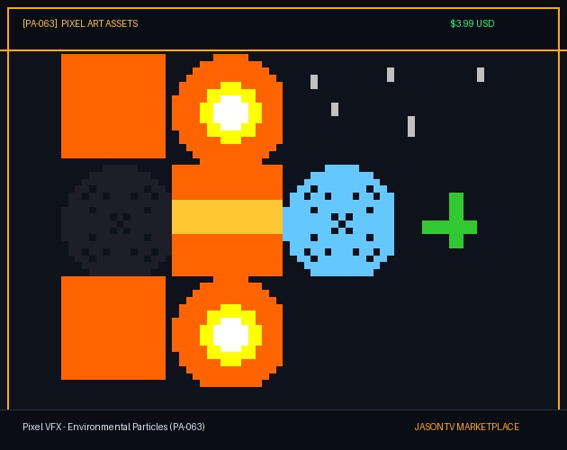 Pixel VFX - Environmental Particles (PA-063)