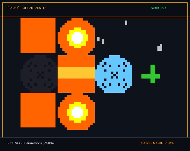 Pixel VFX - UI Animations (PA-064)