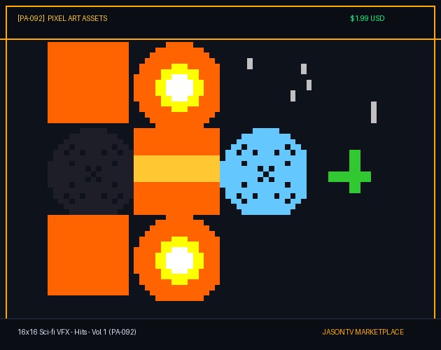 16x16 Sci-fi VFX - Hits - Vol 1 (PA-092)