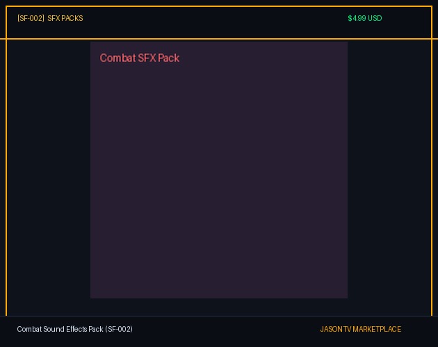 Combat Sound Effects Pack (SF-002)