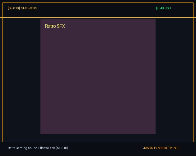 Retro Gaming Sound Effects Pack (SF-010)