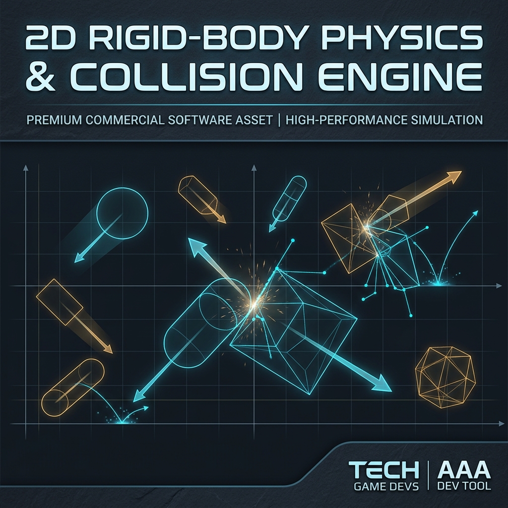 2D Rigid-Body Physics Engine